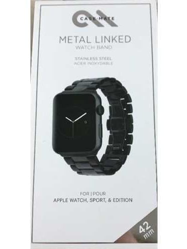 case mate metal linked watch band