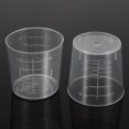 thumbnail image 4 of ULTNICE 25PCS 60ml Plastic Measuring Cup Kitchen Cups Baking Cooking Tool Graduated Measuring Beaker for Laboratory and Cooking, 4 of 4