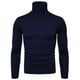 thumbnail image 4 of Suéter de cuello alto Suéter ajustado para hombre Suéter de lana con solapa Suéter de base gruesa para hombre Uso versátil, 4 of 6