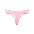 thumbnail image 1 of PEASKJP sous-Vêtements Femmes Culottes Taille Basse String Femme, Rose L, 1 of 3
