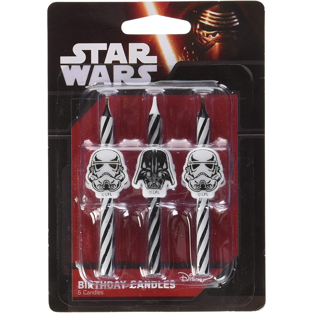 Star Wars Icon Birthday Cake Candles 6 pc