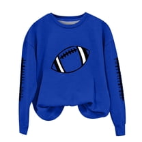 Game Day Sweatshirt for Women Baseball Graphic Crewneck Pullover Cozy Long Sleeve Top for Casual Gameday Outfits Baseball Season
