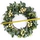 thumbnail image 2 of Corona de eucalipto Adepaton verde 20 pulgadas con bayas grandes, 2 of 6