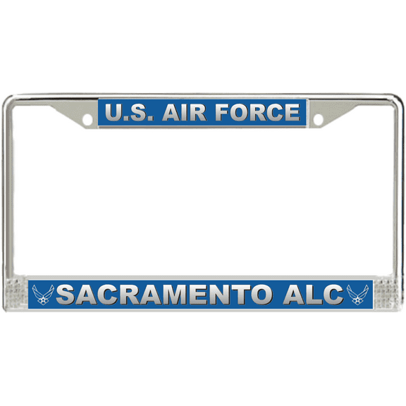 U.S. Air Force Sacramento ALC License Plate Frame