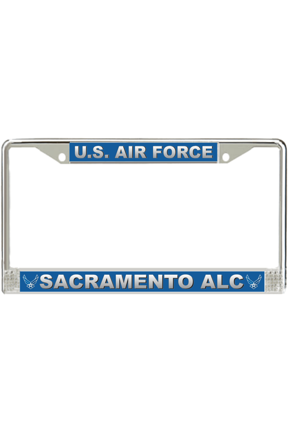 U.S. Air Force Sacramento ALC License Plate Frame