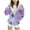 Purple, variant on THDHVS Girls Zip Up Hoodie,Winter Jackets for Girls,Sweatshirts for Teen Girls Oversized Fits Hooded Sweatshirt with Drop Shoulder Long Sleeve Top for Casual Wear Blue 8-9 Years