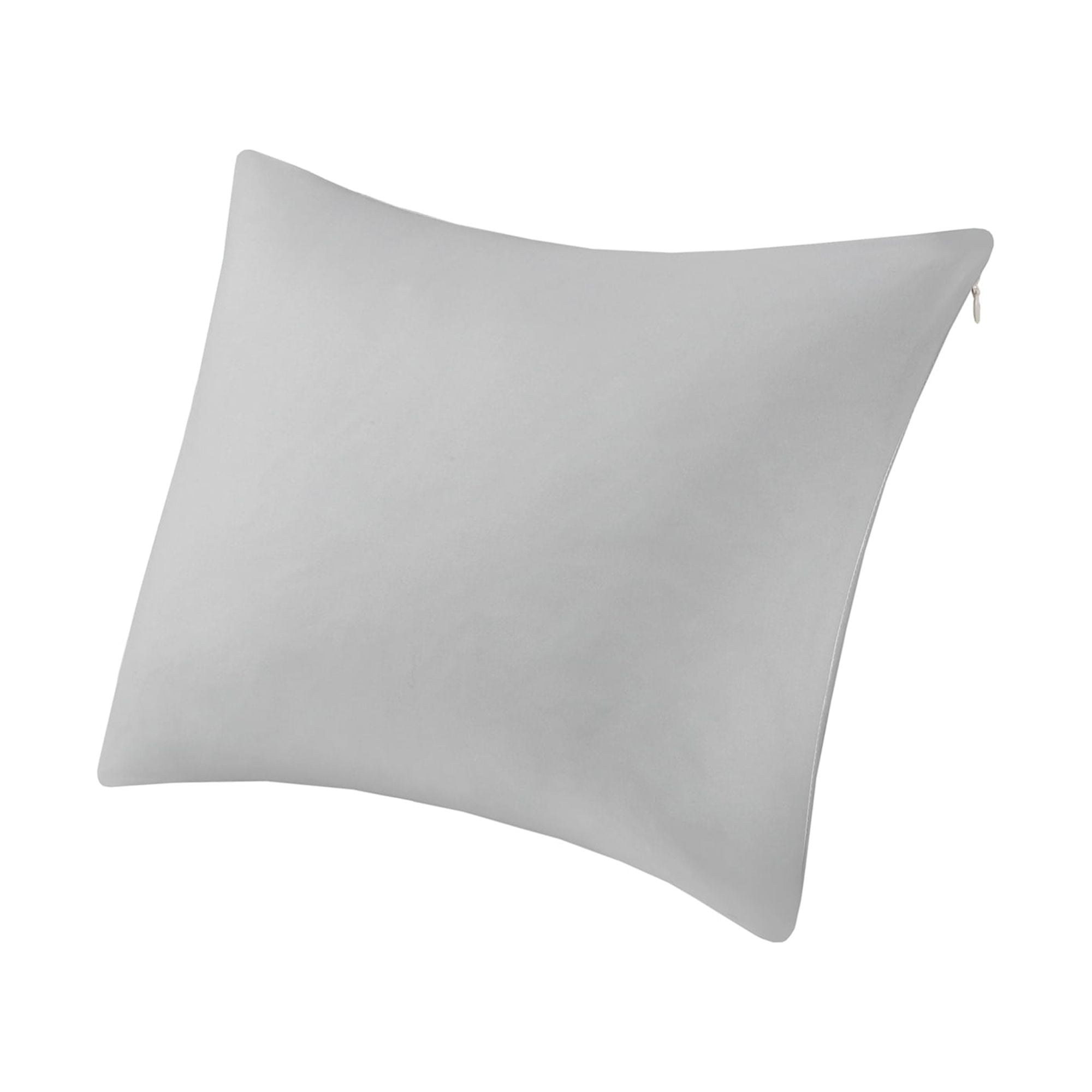 Mainstays Microfiber Travel Pillowcase Cover, Grey, Zipper Closure, 15"x20",Designed for all ages
