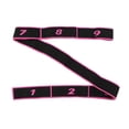 thumbnail image 3 of Almencla Stretch Resistance Band Flexible Multi Loop for Taekwondo Rose Red, 3 of 8