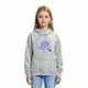 thumbnail image 2 of Moonsky Sudadera con capucha y cordón HUNTRX, estampado de grupo de chicas coreanas, jersey corto, suave y cómodo, top de manga larga para primavera y otoño.,Gris claro,120, 2 of 5
