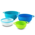 thumbnail image 5 of MegaChef Plastic Mixing Bowl with Mixing Bowl Colander, Sifter, Bowl, Measuring Cup, 5 of 5