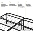 thumbnail image 4 of Box base cama Queen Plegable con Soporte Fácil de Guardar Nooz Nooz Essential, 4 of 7