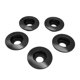 thumbnail image 1 of 5x arandelas de perno de Rotor de disco de freno delantero, Hardware de decoración, piezas de repuesto duraderas Negro Cola Arandelas de pernos del rotor de freno, 1 of 7