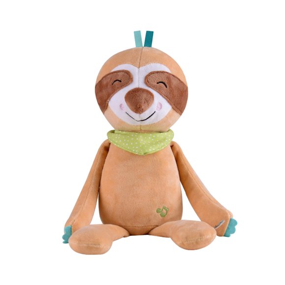 Creative Lullaby Light up Soft Singing Pillows Plush Toys, Baby Sleeping Aid Plush Toy, Musical LED Stuffed Animals for Kids Sloth