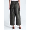 thumbnail image 3 of Free Assembly Women's and Women's Plus High Rise Cropped Cargo Barrel Pants, 26.5" Inseam, Sizes XS-4X, 3 of 5