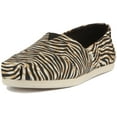 thumbnail image 6 of Toms Alpargata Women's Lightweight Canvas Slip On Trainers In Zebra Size 5.5, 6 of 6