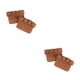 thumbnail image 4 of Soidarity Guantes antideslizantes de cuero para levantamiento de pesas, guantes protectores para muñeca, almohadillas protectoras para culturismo para Marrón 2piezas Soidarity CBP322534, 4 of 6