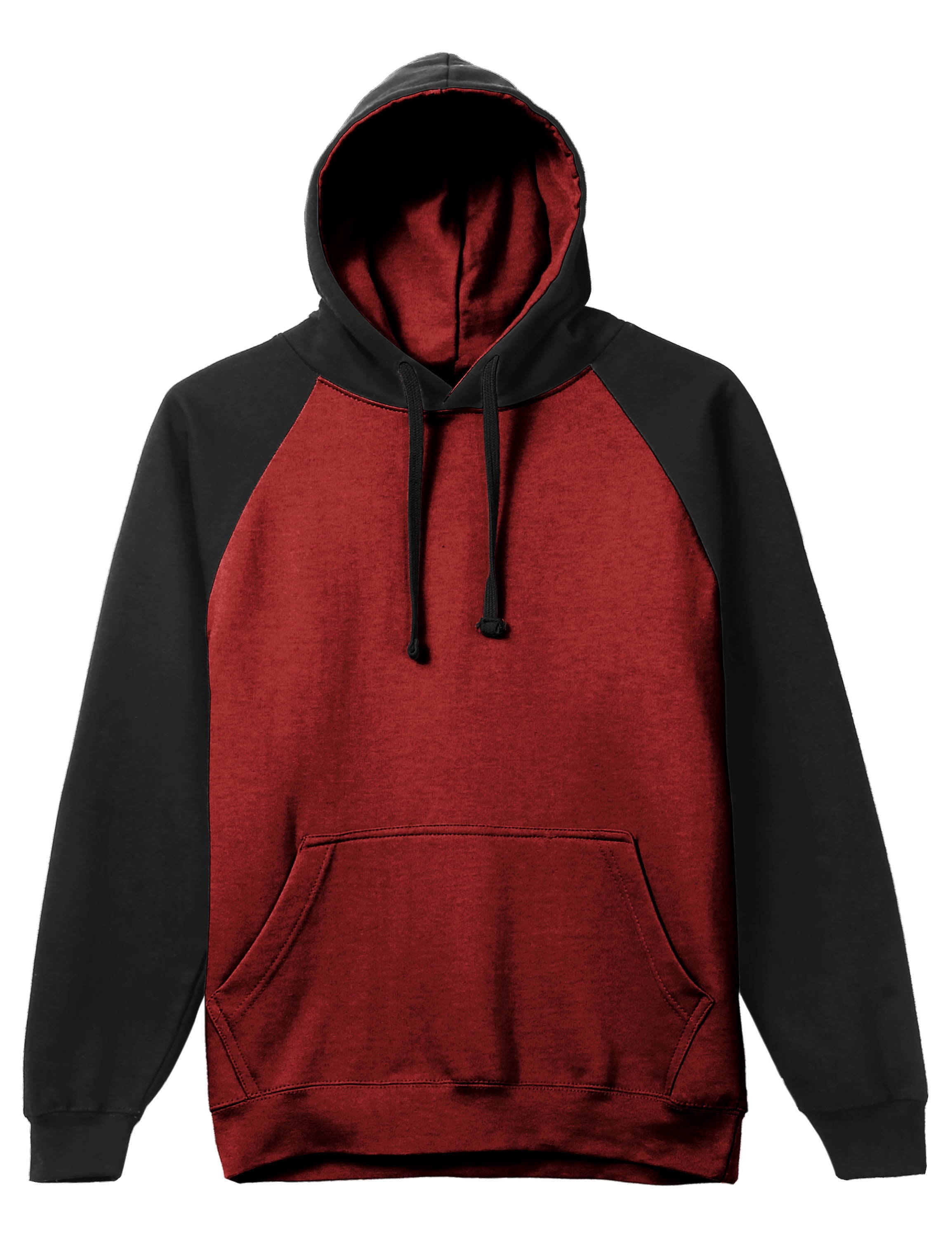 Ma Croix Men's Premium Raglan Pullover Hoodie Heavyweight - Walmart.com