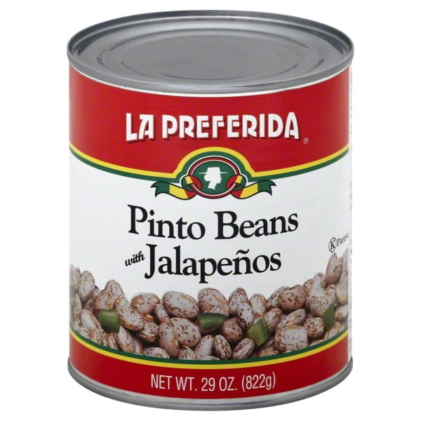 La Preferida Pinto Beans With Jalapenos, 29 oz