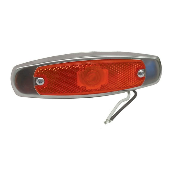 Grote 45662 Clearance/Marker Lamp Red Low Profile W/Bezel