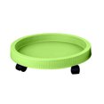 thumbnail image 4 of Flmtop Plastic Gardening Pot Tray Flower Planter Stand Base Holder with/without Wheels, 4 of 9