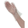 Great Value Disposable Poly Food Gloves, 120Count, LatexFree, One