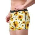 thumbnail image 2 of Fotbe European-style Pattern Sunflower A Calzoncillos Tipo Boxer con Bolsa de Soporte Total para Hombre, X-Temp Fresco, Transpirable y de Secado Rápido-XX-Large, 2 of 5