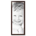 thumbnail image 2 of ArtToFrames 17" x 45" Classic Burgundy Picture Frame, 17x45 inch Brown Wood Poster Frame (WOM-4927), 2 of 7
