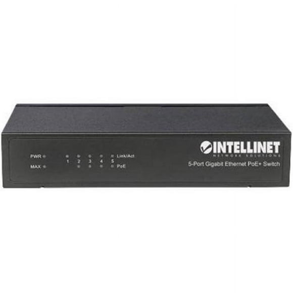 Intellinet 561228 5 Ports Numérique Gigabit Ethernet PoE Géré Commutateur