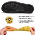 thumbnail image 5 of Mens Casual Dress Shoes Leather Sneakers Lightweight Comfortable Hand Made Flats Classic Shoes for Walking Business Working Office Travel Driving Footwear, 5 of 6
