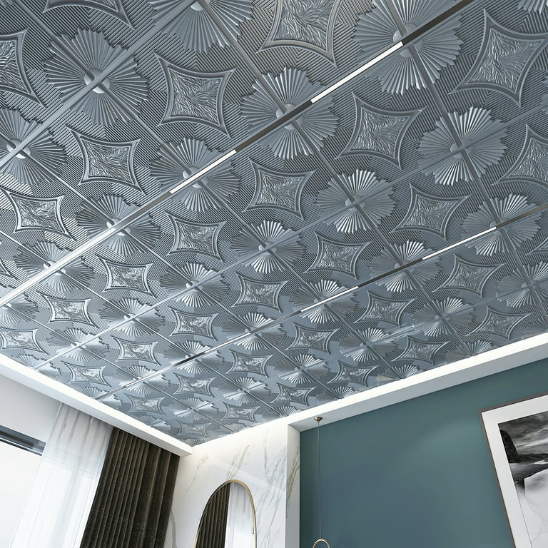 12 X Interlocking Ceiling Tiles Shelly Lighting