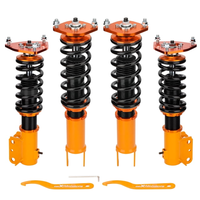 Maxpeedingrods Coilover Coil Spring Kits For Mitsubishi Lancer EVO 7 8 9 2001-2007 Adj. Height