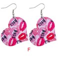 thumbnail image 1 of Jusqu'à 65% de Rabais Boucles d'Oreilles Saint Valentin Coeur Amour Lèvres Rouges Double Face Boucles d'Oreilles Collier Boucles d'Oreilles Jewelry sur le Dégagement, 1 of 2