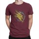 thumbnail image 5 of Camisetas para hombre GDI Splatter, camiseta novedosa de algodón, camiseta de manga corta, camiseta de alerta roja, cuello redondo, ropa gráfica, 5 of 7