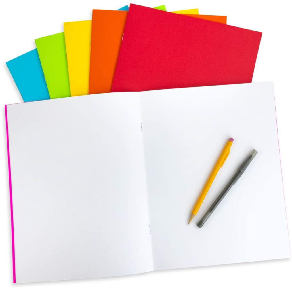 Hygloss Products Colorful Blank Books Books for Journaling Sketching Writin... 