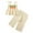 R255/Beige, variant on Vividxx Easter Girl Outfit Bunny 2 Piece Outfit Set Towel Embroidery Sleeveless Top & Soft Pants For Spring Summer Lovely Outfits For Girls