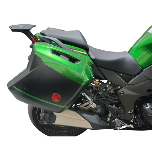 Kawasaki Ninja 1100SX Billet Luggage Rack and Tail Eliminator Kit for bikes WITH Hard Bags