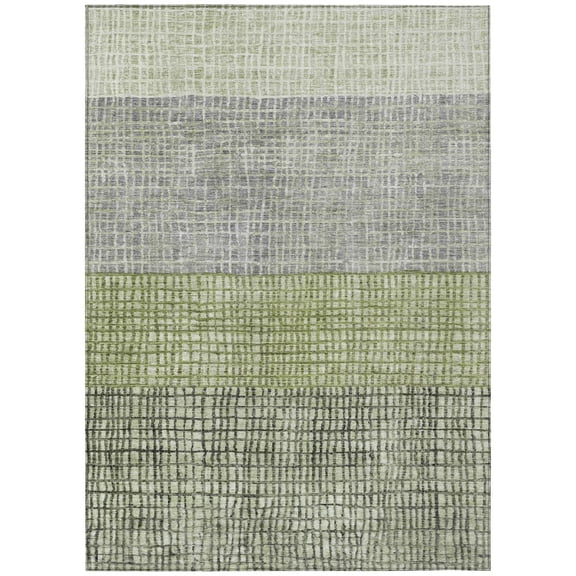 Dalyn Rugs Machine Washable Indoor/Outdoor Chantille Aloe 10' x 14' Rug