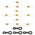 thumbnail image 1 of MasteelfCA 20Pcs Anti-skid Glasses Fixing Chain Holders Glasses Chain Fixators (Assorted Color), 1 of 8