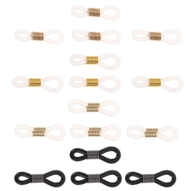 MasteelfCA 20Pcs Anti-skid Glasses Fixing Chain Holders Glasses Chain Fixators (Assorted Color)