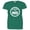 Kelly, variant on ™ Womens From Born Made In North Dakota ND Logo Label Tee