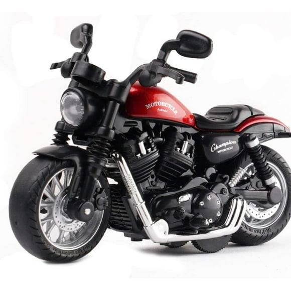 Modelo de moto Diecast a escala 1:14 para niños mayores de 3 años MT Red