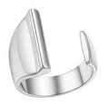 thumbnail image 1 of Clearance!Rings for Women Rings for Women 26 English Letters Open Ring Creative Adjustable Ring Bracelet silver I, 1 of 2