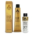 thumbnail image 1 of Hair Solution Gold 90 grams / 3.17 oz Hair Dye Wild 44.55 Color - Hair Dye Permanent + Peroxide Cream Vol 10 + Hair Care Gloves, 1 of 8