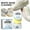 As show, variant on Multifunctional Shoe Cleaner with sponge,White Sneaker Cleaning Cream Paste, Effective Stain Remover for Sports Shoes, Canvas, Leather, Quick Dry No Rinse Formula, Travel & Home Shoe Care Accessories