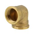 thumbnail image 4 of 5 conectores adaptadores de codo de latón con rosca macho G1/2" para baño y cocina (C), 4 of 9