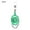 Green, variant on SagaSave 1/2 Pcs Retractable Badge Holder Reel Key Ring and Badge Strap Black