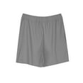 thumbnail image 5 of AJTQTH Girls Boys Kids Shorts Elastic Waist Trunks Solid Color Short Pants with Pockets Summer Knee Length Wide-Leg Clothes Outfits Gray 7 Years, 5 of 5