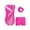 Hot Pink-A, variant on Kids Girls Sleeveless Shiny Rhinestones Gymnastics Ballet Dance Leotard Unitard Red 4