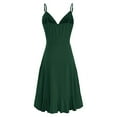 thumbnail image 2 of Drppepioner Robe Décontractée pour Femmes à Col en V d'Été, Dos Nu, Imprimée, Robe Maxi pour la Plage, 2 of 3
