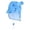 Blue, variant on WQNVRNR Toddler Baby Sun Hat with Neck Flap- Wide Brim UPF 50 Sun Protection Adjustable Bucket Hat Beach Hats Blue Size 1-2Y